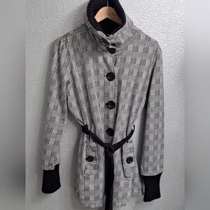 Self Esteem Black & White Plaid  Coat   Size 1X